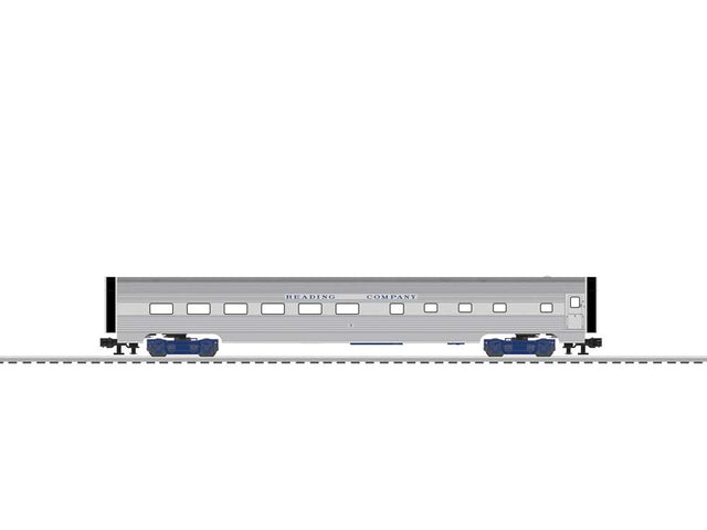 21" Streamlined Diner w/StationSounds - 3-Rail - Ready to Run -- Reading #3 (Crusader, silver)