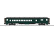 72' Heavyweight Combine, Coach Set - 3-Rail - Ready to Run -- Reading #406, 1547 (green, black)-1