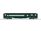 72' Heavyweight Combine, Coach Set - 3-Rail - Ready to Run -- Reading #405, 1516 (2-Tone Green, black)-1