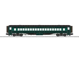 72' Heavyweight Combine, Coach Set - 3-Rail - Ready to Run -- Reading #405, 1516 (2-Tone Green, black)-2