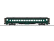 72' Heavyweight Coach 2-Pack - 3-Rail - Ready to Run -- Reading #1501, 1526 (green, black)-1