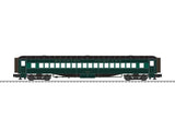 72' Heavyweight Coach 2-Pack - 3-Rail - Ready to Run -- Reading #1501, 1526 (green, black)-1