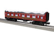 Hogwarts Express Coach - 3-Rail - Ready to Run -- Christmas Version #99727 (red, green garland, snowy roof)