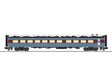 21" Streamlined Diner w/StationSounds - 3-Rail - Ready to Run -- Polar Express (blue, maroon, Snow on Roof)