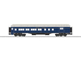 18" Heavyweight Combine and Coach - 3-Rail - Ready to Run -- Louisville & Nashville #1605, 2511 (blue, gray)-1