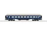 18" Heavyweight Combine and Coach - 3-Rail - Ready to Run -- Louisville & Nashville #1605, 2511 (blue, gray)-2