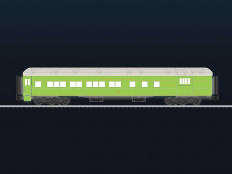 18" Heavyweight Baggage-Sleeper -w/Geiger Counter Sound 3-Rail - Ready to R -- Louisville & Nashville/Atomic Engergy Commision #1650 (Glow in the Dark)-2