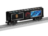 Steel Boxcar - 3-Rail - Ready to Run -- Star Wars(TM) Palpatine/Grand Moff Tarkin (silver, blue, red, Full-Color Sid-2
