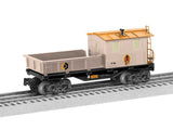 Work Caboose - 3-Rail - Ready to Run -- Looney Tunes #LT26 (beige, black, orange)-1
