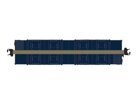 Mint Car - 3-Rail - Ready to Run -- America 250 Founding Fathers - Alexander Hamilton #28480 (blue, gold)-2