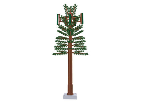 Pine Tree Cell Tower with Light -- Kit
