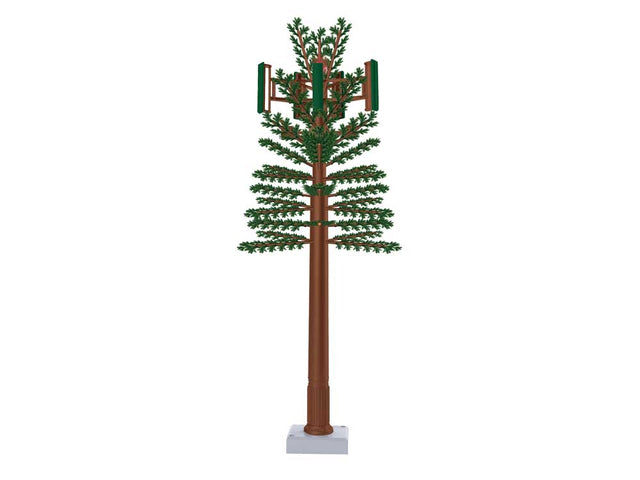 Pine Tree Cell Tower with Light -- Kit