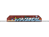 Girder Bridge - FasTrack(R) - Kit -- Graffiti w/10"  25.4cm FasTrack(R) Section-1