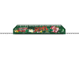 Girder Bridge - FasTrack(R) - Kit -- Christmas Graffiti w/10"  25.4cm FasTrack(R) Section-1