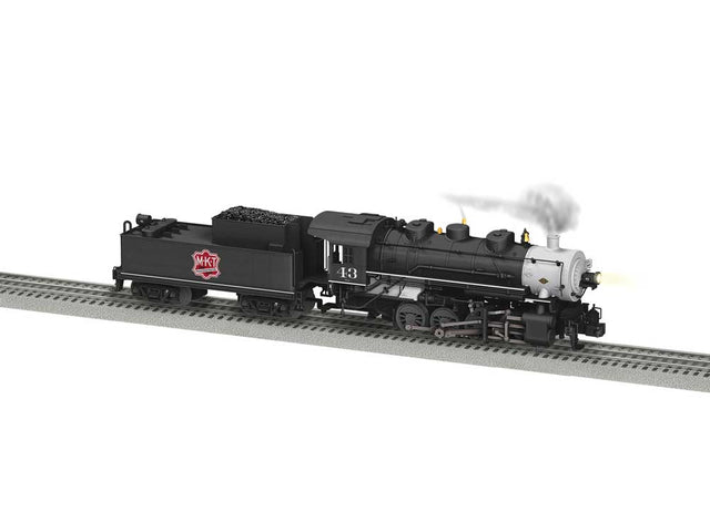 USRA 0-8-0 - 3-Rail - Legacy Sound & Control -- Missouri-Kansas-Texas #43 (black, graphite, red)