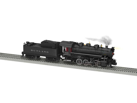 USRA 0-8-0 - 3-Rail - Legacy Sound & Control -- Rutland #110 (black)