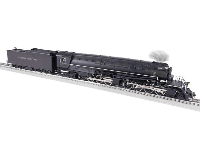 Class AC-9 2-8-8-4 - 3-Rail w/Legacy Sound, Control & Smoke -- Southern Pacific #3805 (black, graphite, Lines Lettering)