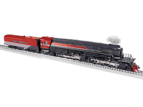 Class AC-9 2-8-8-4 - 3-Rail w/Legacy Sound, Control & Smoke -- Southern Pacific #3810 (Fantasy Golden State, black, red, silver)