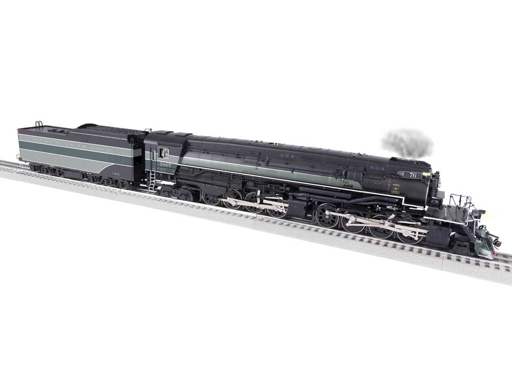 Class AC-9 2-8-8-4 - 3-Rail w/Legacy Sound, Control & Smoke -- Southern Pacific #3807 (Fantasy Lark, black, gray)
