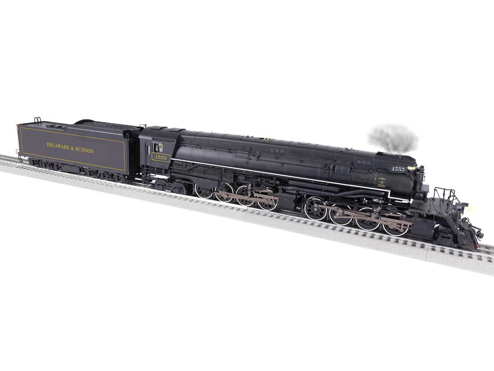 Class AC-9 2-8-8-4 - 3-Rail w/Legacy Sound, Control & Smoke -- Delaware & Hudson #1555 (Fantasy black)