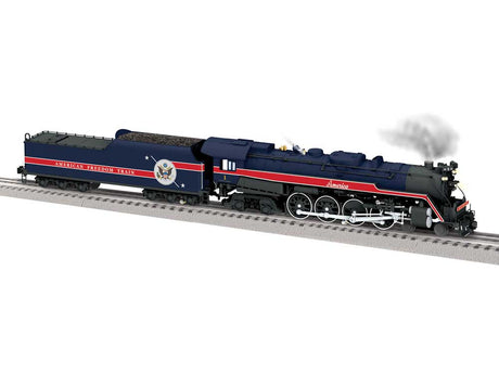 Class T1 4-8-4 3-Rail w/Legacy Sound, Control & Smoke -- American Freedom Train #1 (blue, black, red)