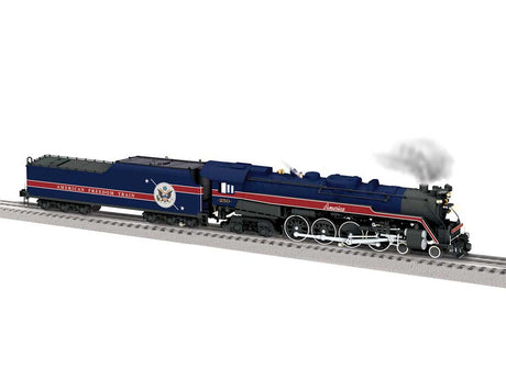 Class T1 4-8-4 3-Rail w/Legacy Sound, Control & Smoke -- American Freedom Train #250 (blue, black, red)