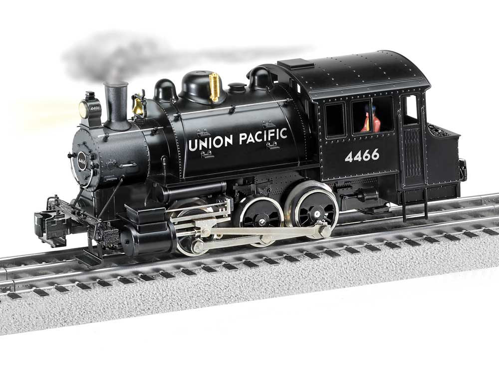 0-6-0T - 3-Rail - LionChief Sound and Control -- Union Pacific #4466 (black, graphite)