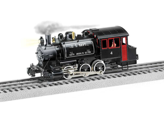 0-6-0T - 3-Rail - LionChief Sound and Control -- US Navy #4466 (black, graphite)