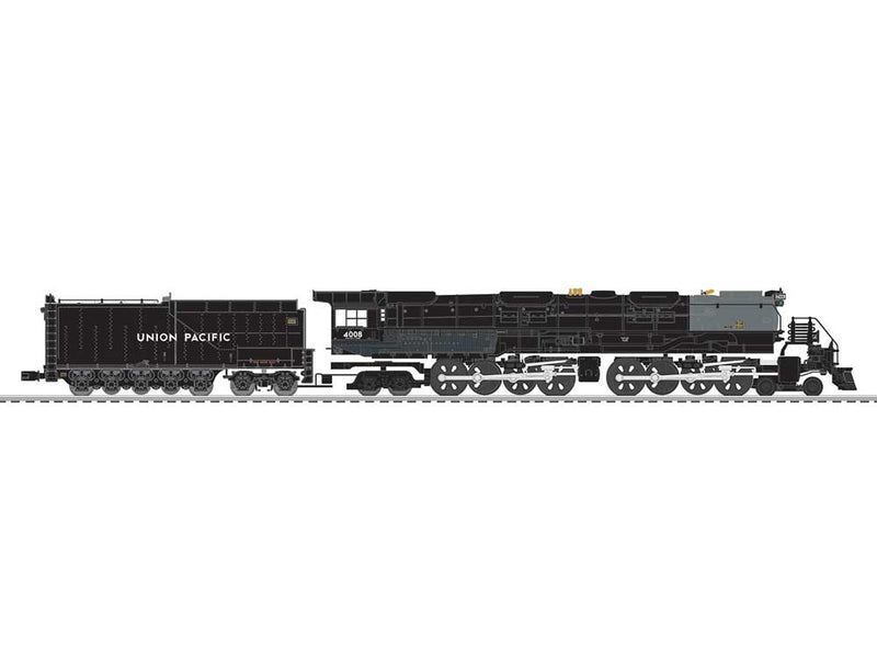 4-8-8-4 Big Boy - 3-Rail - LionChief Plus 2.0 LionMaster Sound and Control -- Union Pacific #4008 (black, graphite)