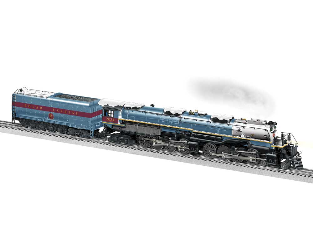 4-8-8-4 Big Boy - 3-Rail - LionChief Plus 2.0 LionMaster Sound and Control -- Polar Express #2024 (blue, red, graphite)