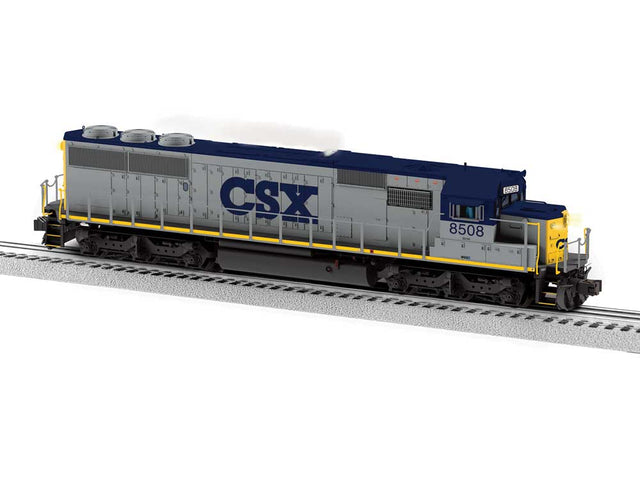 EMD SD50 - 3-Rail - Legacy Sound & Control -- CSX #8508 (YN1, gray, blue, yellow)