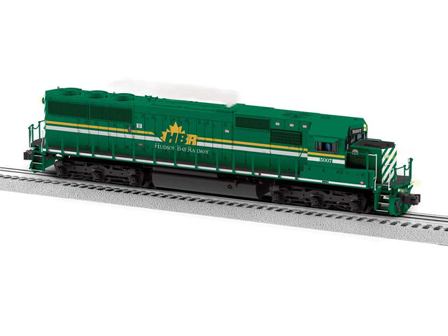 EMD SD50 - 3-Rail - Legacy Sound & Control -- Hudson Bay Railway #5007 (green, white, yellow)