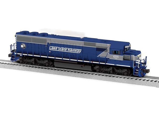 EMD SD50 - 3-Rail - Legacy Sound & Control -- Lake State Railway #6355 (blue, gray, white)
