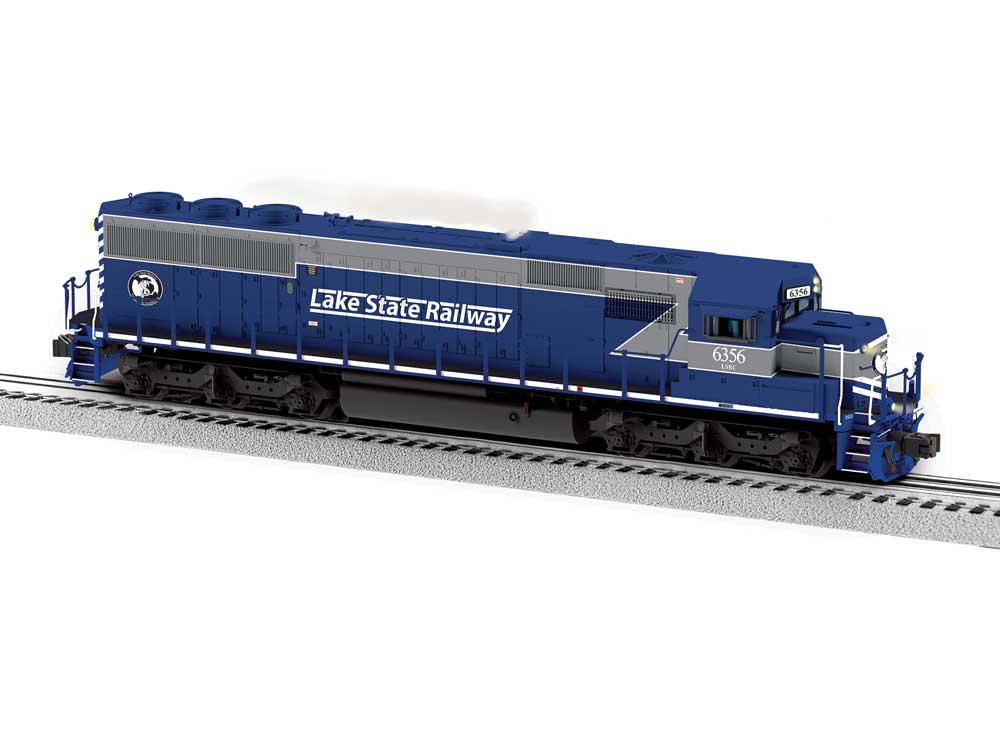 EMD SD50 - 3-Rail - Legacy Sound & Control -- Lake State Railway #6356 (blue, gray, white)