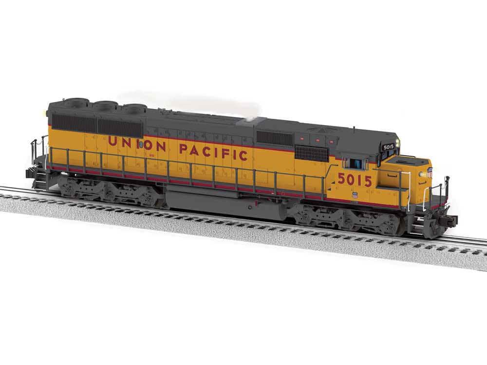 EMD SD50 - 3-Rail - Legacy Sound & Control -- Union Pacific #5015 (Armour Yellow, gray, red)