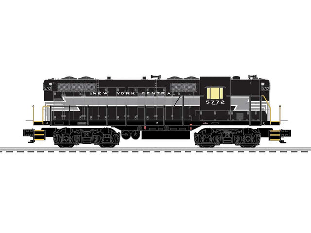 EMD GP7 - 3-Rail - LionChief Plus 2.0 Sound and Control -- New York Central #5772 (Lightning Stripe, black, gray)