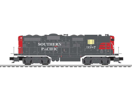 EMD GP7 - 3-Rail - LionChief Plus 2.0 Sound and Control -- Southern Pacific #3387 (gray, red)