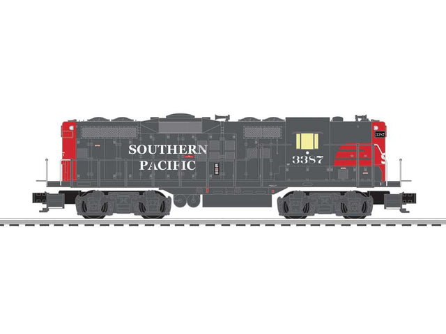 EMD GP7 - 3-Rail - LionChief Plus 2.0 Sound and Control -- Southern Pacific #3387 (gray, red)