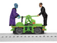 Operating Handcar - Conventional 3-Rail -- Area 51 (green, black)