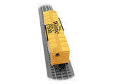 Steel Boxcar - 3-Rail - Ready to Run -- Winnie the Pooh (100th Anniversary, yellow, off-white, Full-Color Sides)-3