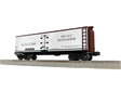 Wood Reefer - 3-Rail - Ready to Run -- Dry Ice DICX #125 (white, Boxcar Red)