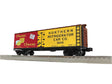 Wood Reefer - 3-Rail - Ready to Run -- Phenix Cheese NRC #3608 (yellow, red, Boxcar Red)