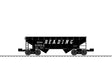 AAR 2-Bay Offset Hopper - 3-Rail - Ready to Run -- Reading #64284 (black, Speed lettering)