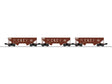 AAR 2-Bay Offset Hopper 3-Pack - 3-Rail - Ready to Run -- Chicago & Eastern Illinois #97511, 97684, 97745 (Boxcar Red, Billboard C&EI)