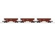 AAR 2-Bay Offset Hopper 3-Pack - 3-Rail - Ready to Run -- St. Louis-San Francisco #90511, 90684, 90745 (Boxcar Red, Frisco Logo)