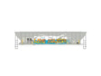 PS-2CD 4740 3-Bay Covered Hopper - 3-Rail - Ready to Run -- LLGX #2642241 (gray, different graffiti)-1