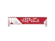 PS-2CD 4740 3-Bay Covered Hopper - 3-Rail - Ready to Run -- Farmers Co-Op Minden Nebraska TCAX #60158 (red, white)