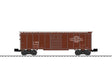Steel Boxcar - 3-Rail - Ready to Run -- Clinchfield #5194 (Boxcar Red, Large Logo)