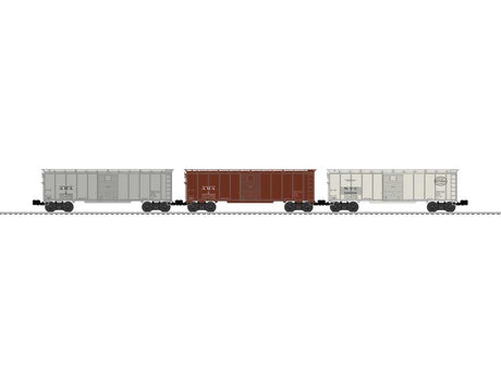 1932 ARA 40' Boxcar 3-Pack - 3-Rail - Ready to Run -- American Railway Association #1, 3 & New York Central #100000