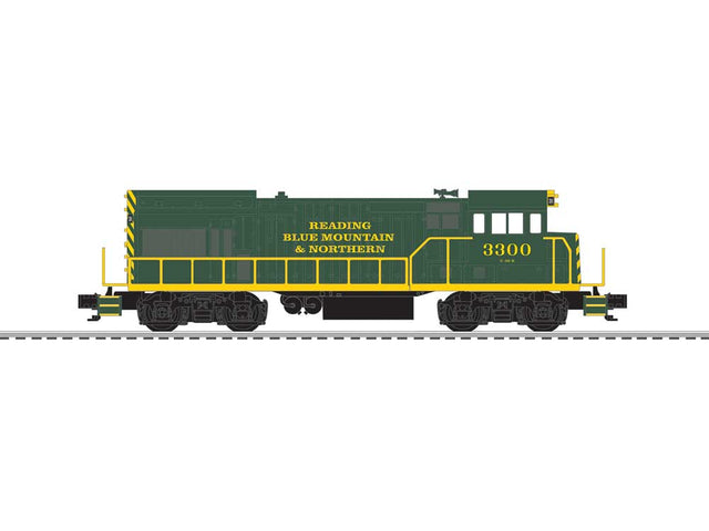 GE U36B - 3-Rail - LionChief Sound and Control -- Reading & Northern #3300 (green, yellow)